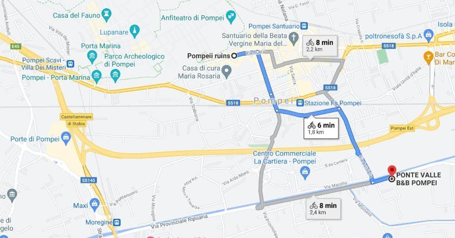 Ponte Valle B&B Pompei Scafati Exterior foto